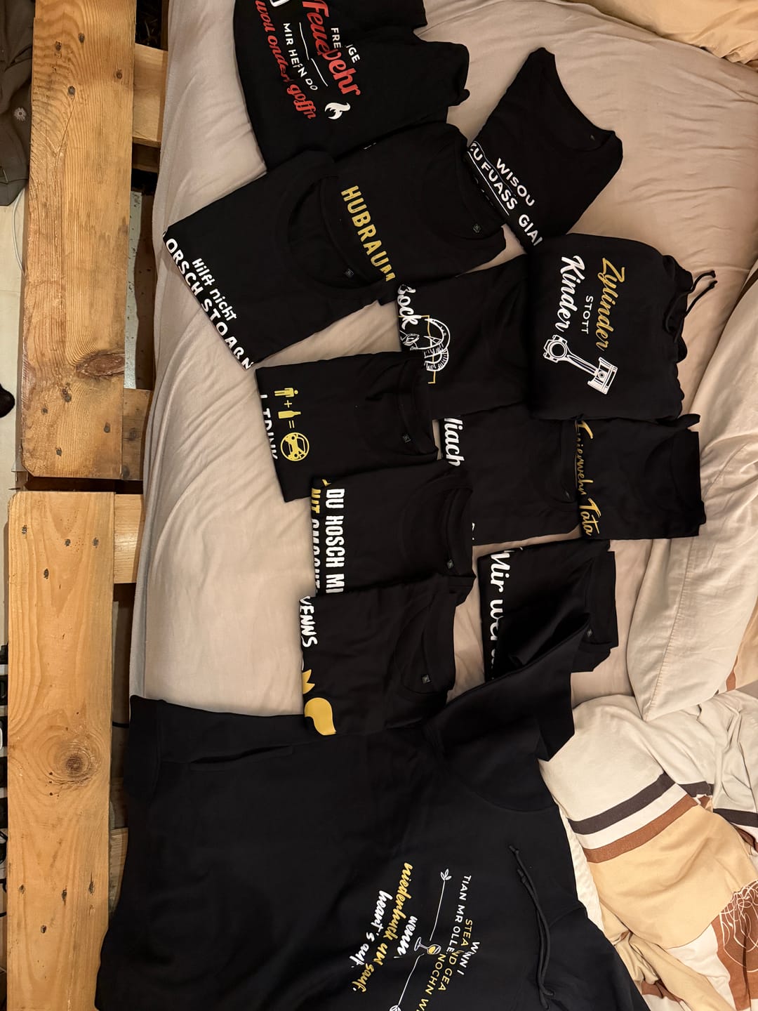 Customer photo review of Du hosch mi nit gmocht - Unisex Shirt Premium