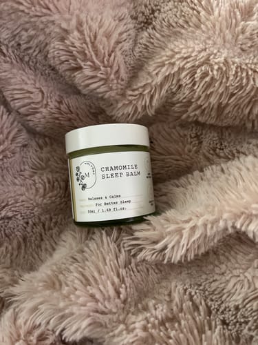 Customer photo review of Chamomile Sleep Balm