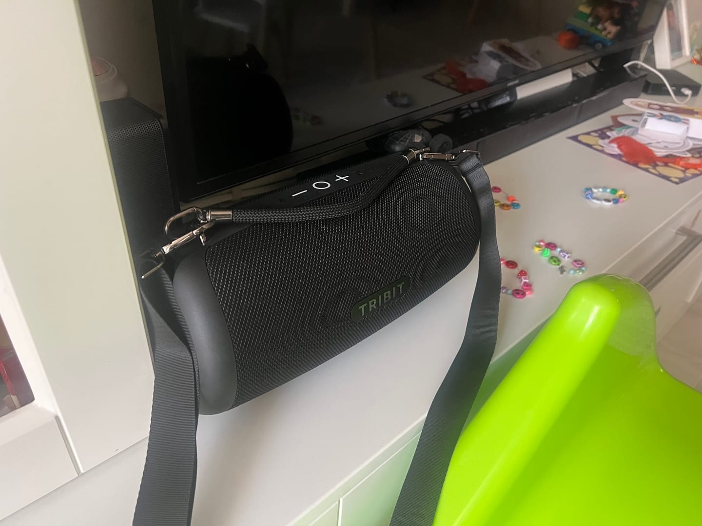 Customer photo review of TRIBIT StormBox Lava Portable Bluetooth Speaker