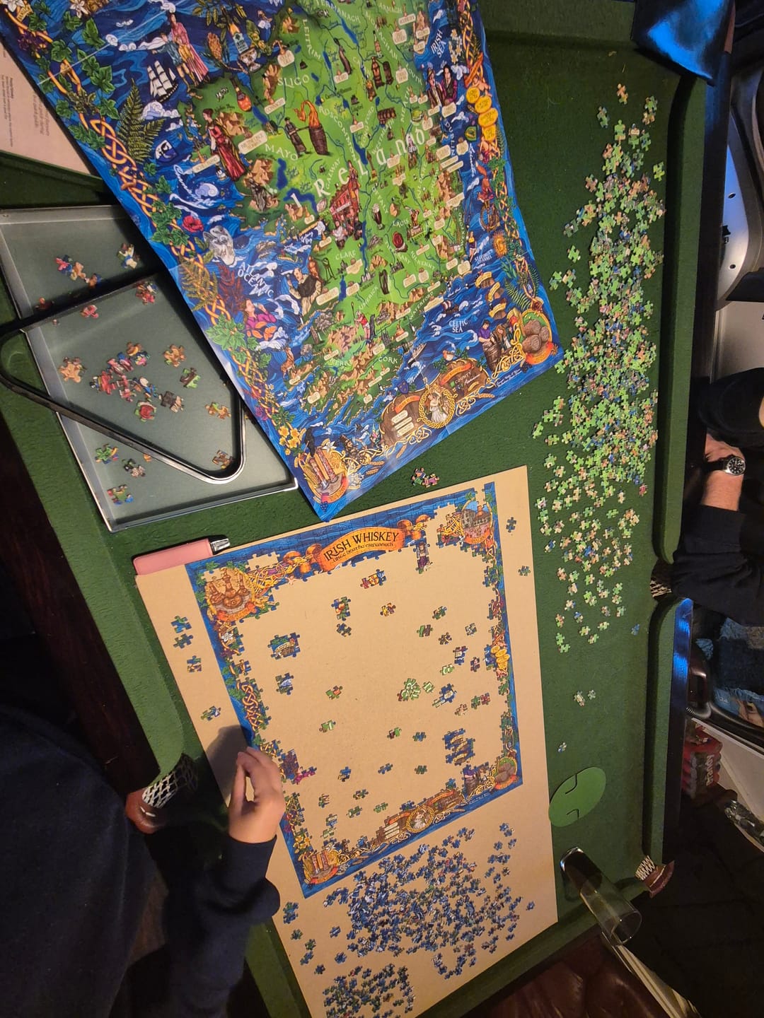 Customer photo review of Whiskey Puzzle - Ireland