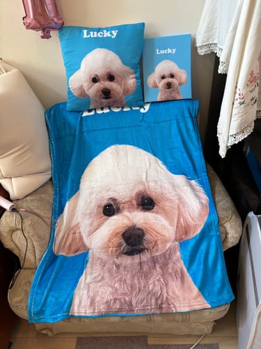 Customer photo review of Petcanva©オーダーメイド ペット似顔絵