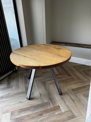 Customer photo review of Round Dining Table