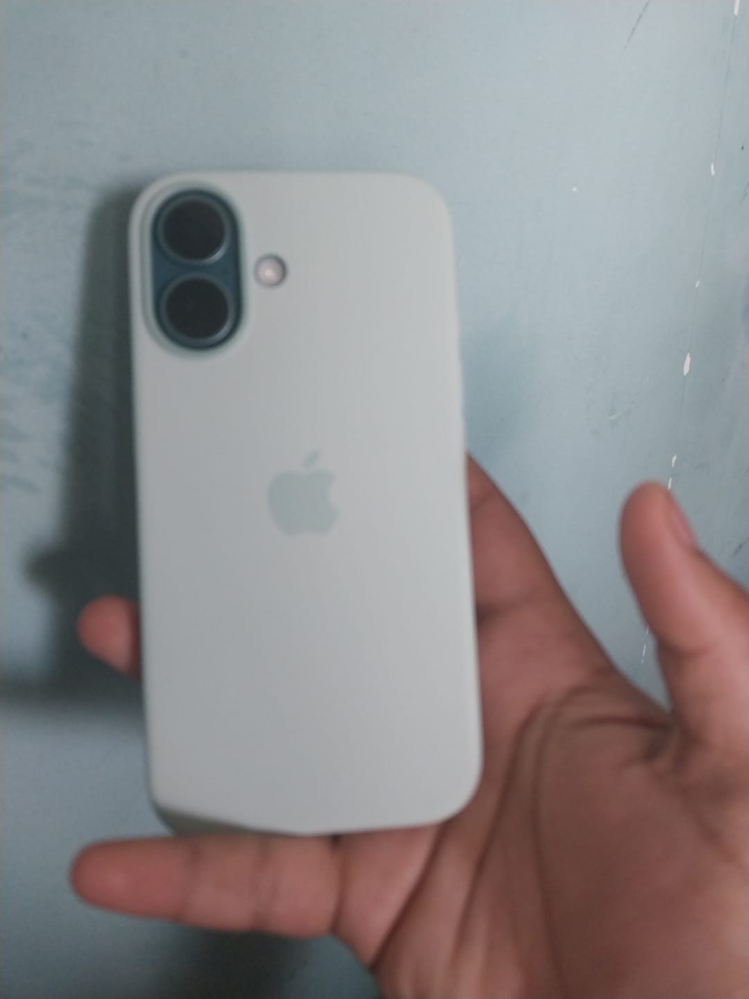Customer photo review of Liquid Silicon Case for iPhone