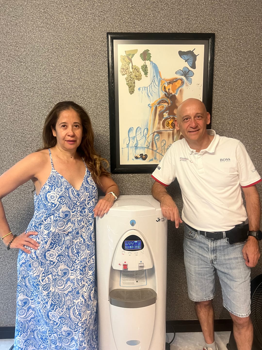 Customer photo review of NUBE SS30: Atmospheric Water Generator (8 Gal/day) 110V.