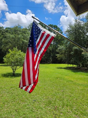 Customer photo review of 3' x 5' American Flag