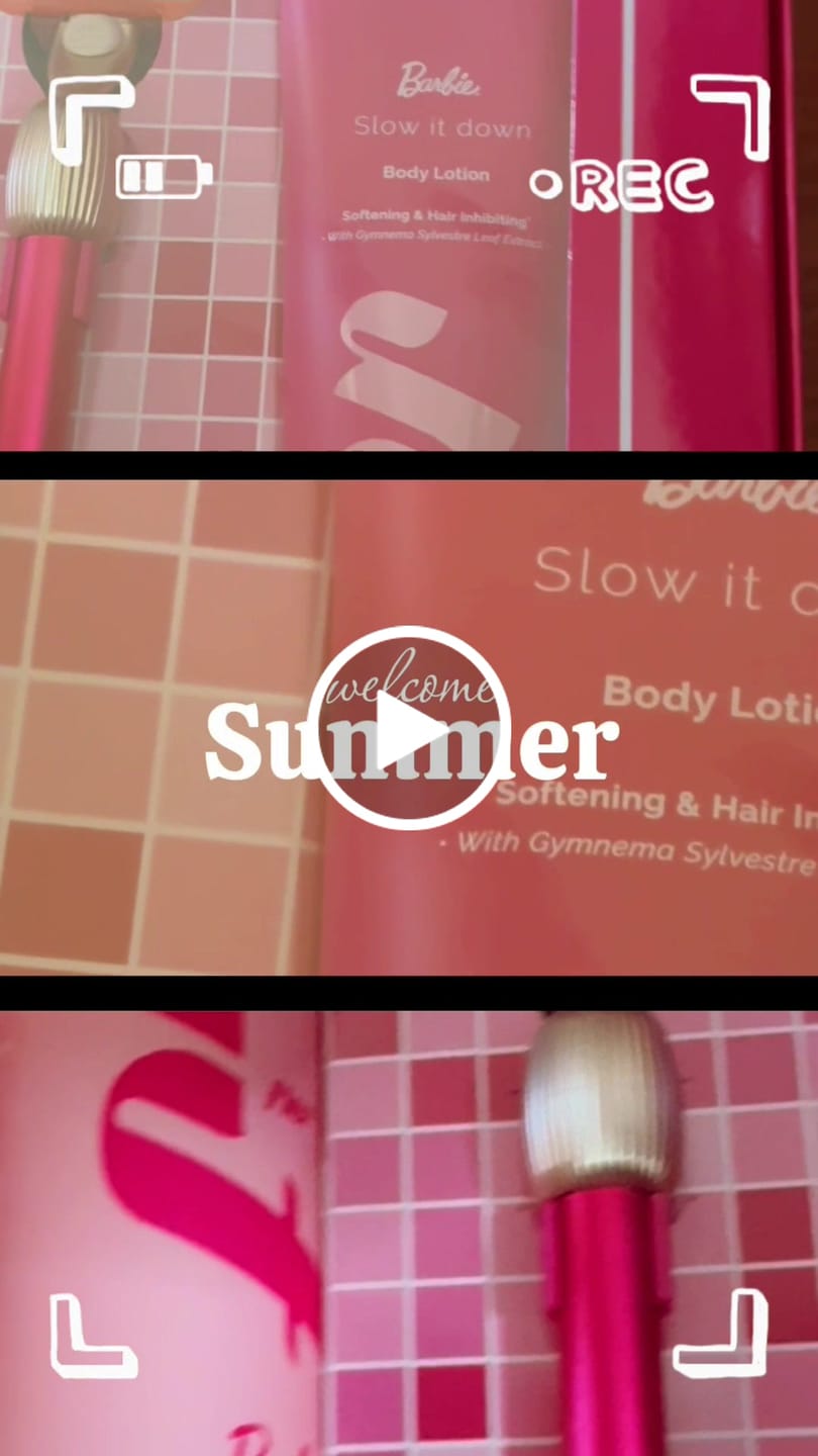 Customer video review of THAT PINK SET