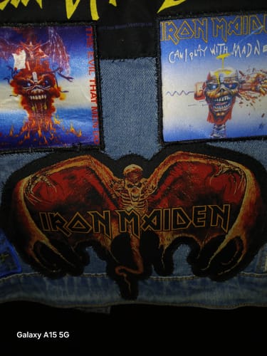 Customer photo review of Iron Maiden - The Apparition - Oversize Patch
