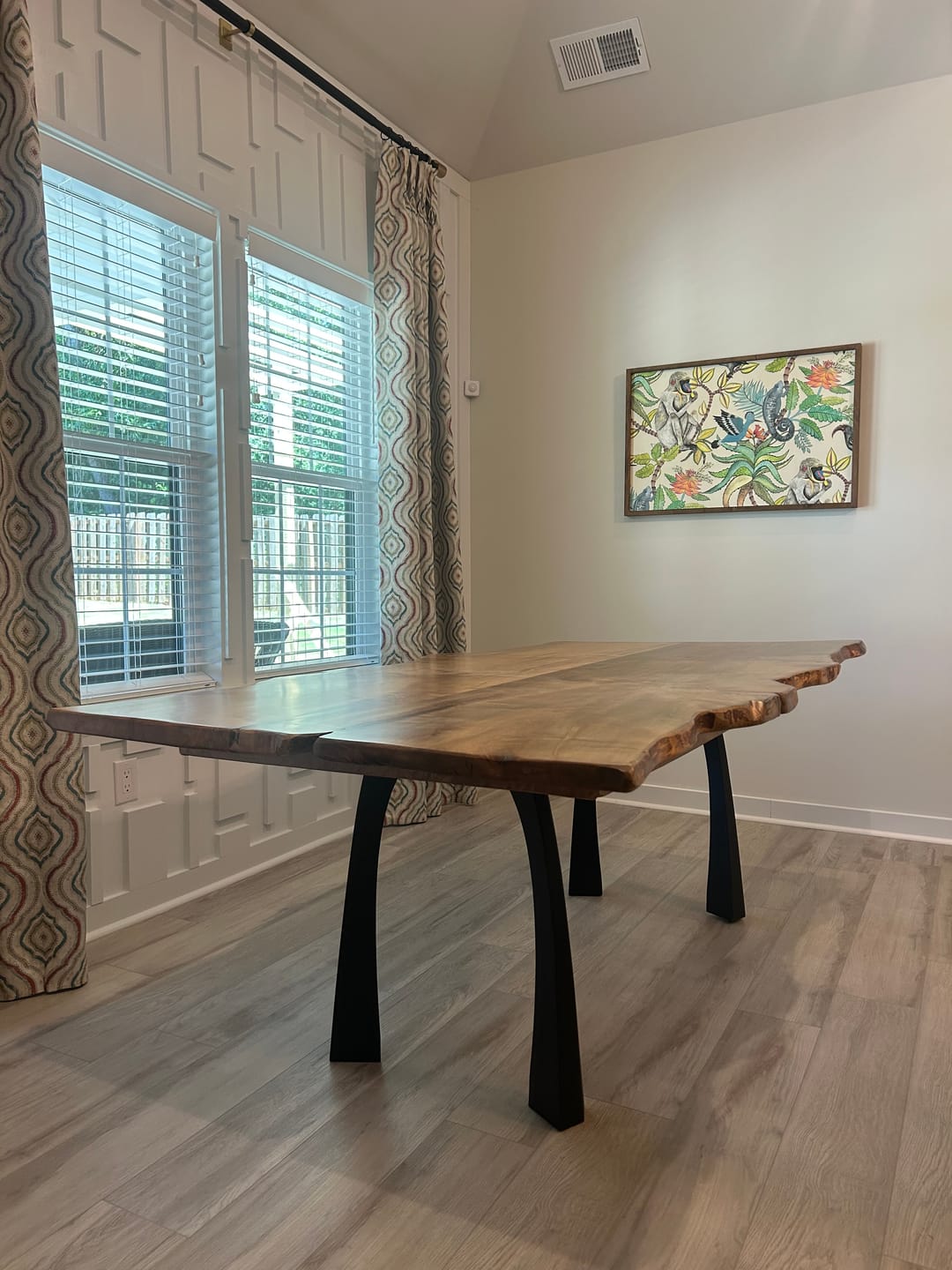 Customer photo review of Furniture Legs 419 Nura 28H Metal Modern Dining Table Legs