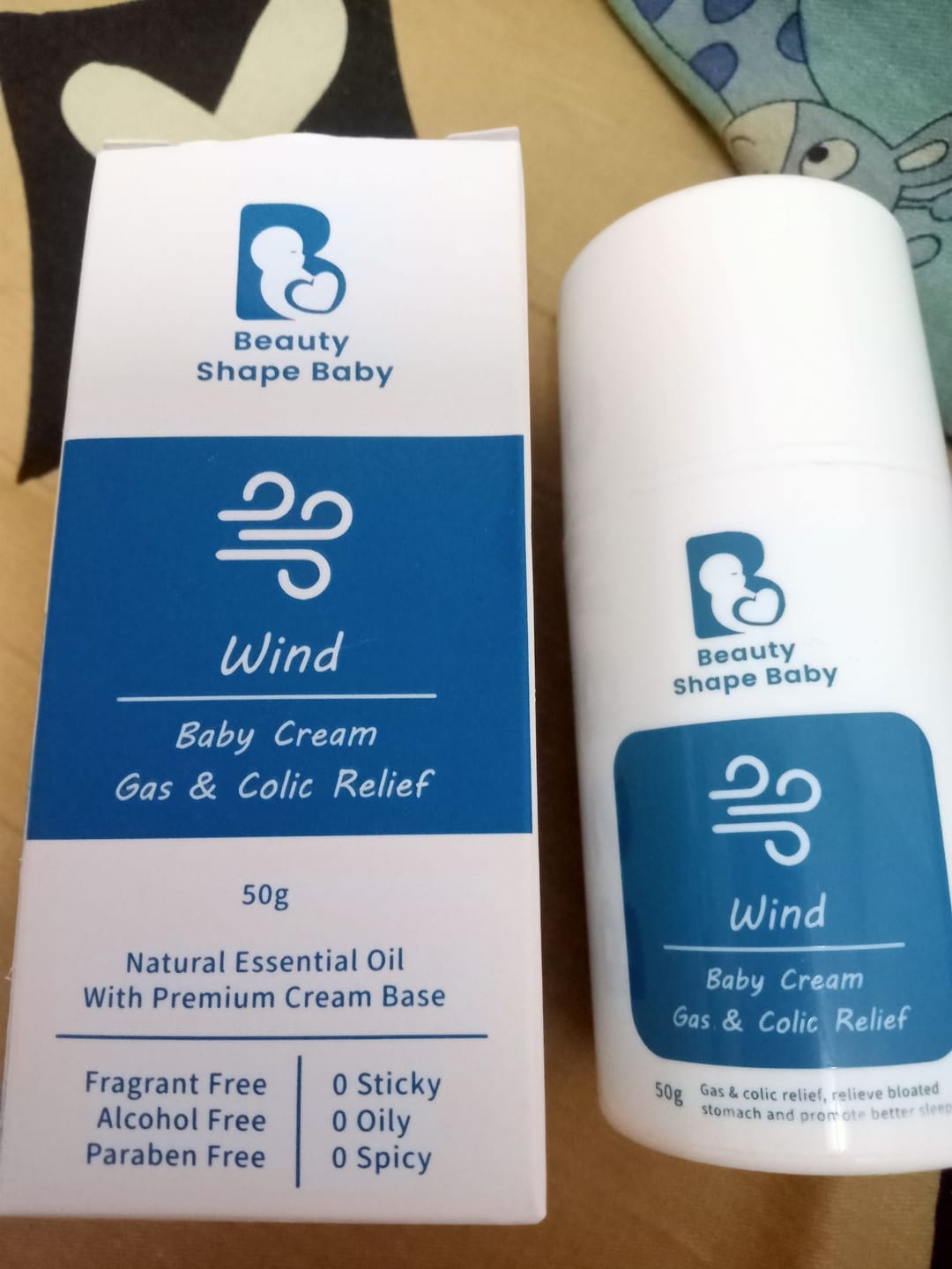 Customer photo review of BSB Wind Cream - Gas & Colic Relief