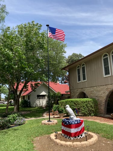 Customer photo review of 3' x 5' American Flag