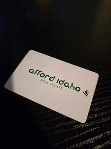 Customer photo review of Custom NFC Business Card