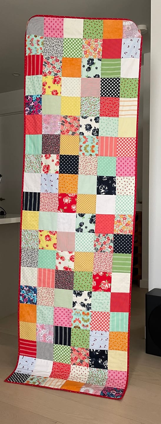 Customer photo review of Summertime - Charm Squares