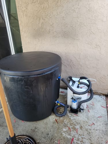 Customer photo review of Cold Plunge Chiller