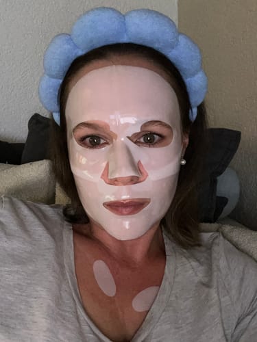 Customer photo review of Bio-Kollagen Gesichtsmaske