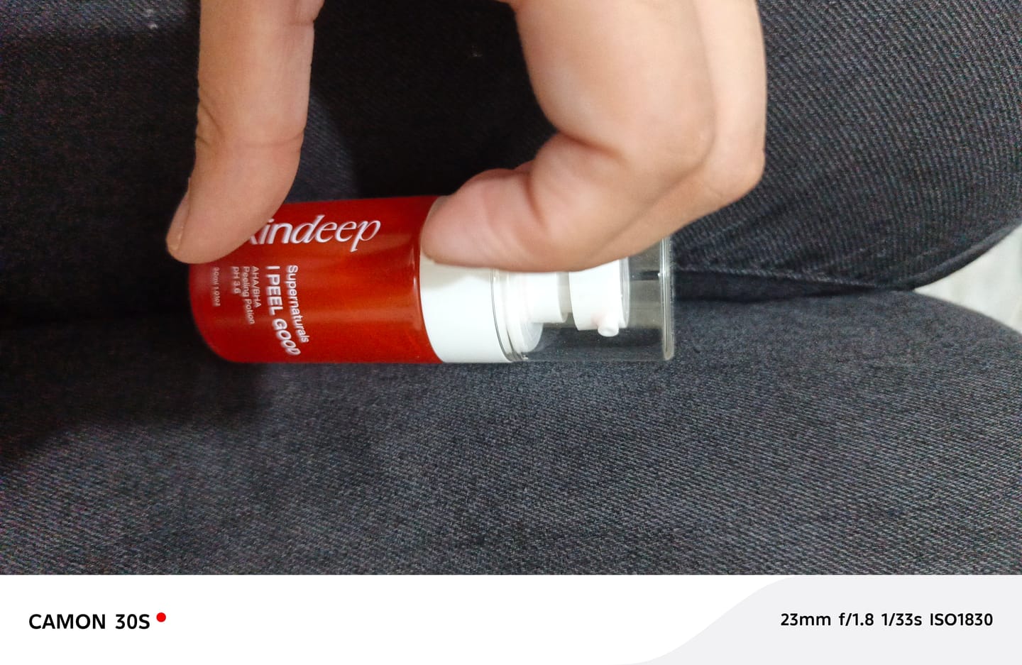 Customer photo review of I PEEL GOOD - AHA/BHA Peeling Potion