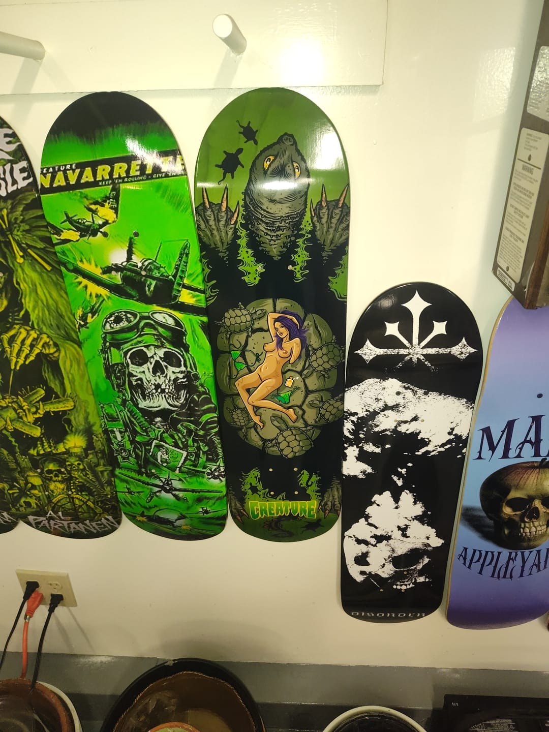 Customer photo review of Print Custom Skateboard 31"x8"
