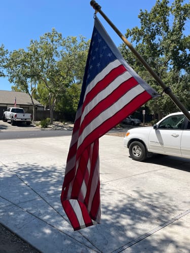Customer photo review of 6' Flagpole