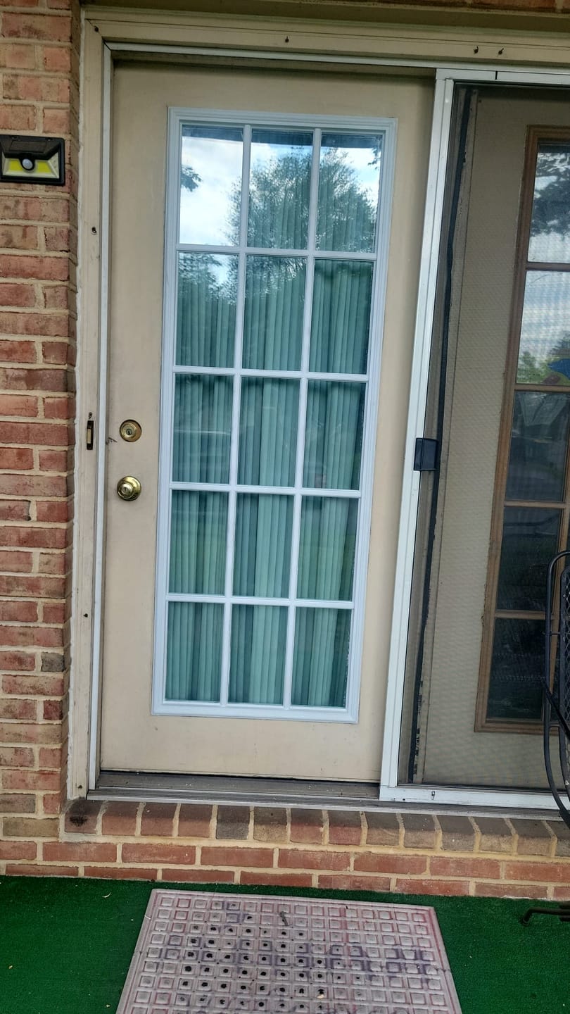 Customer photo review of Full Lite Frame Kit with 15 Grids