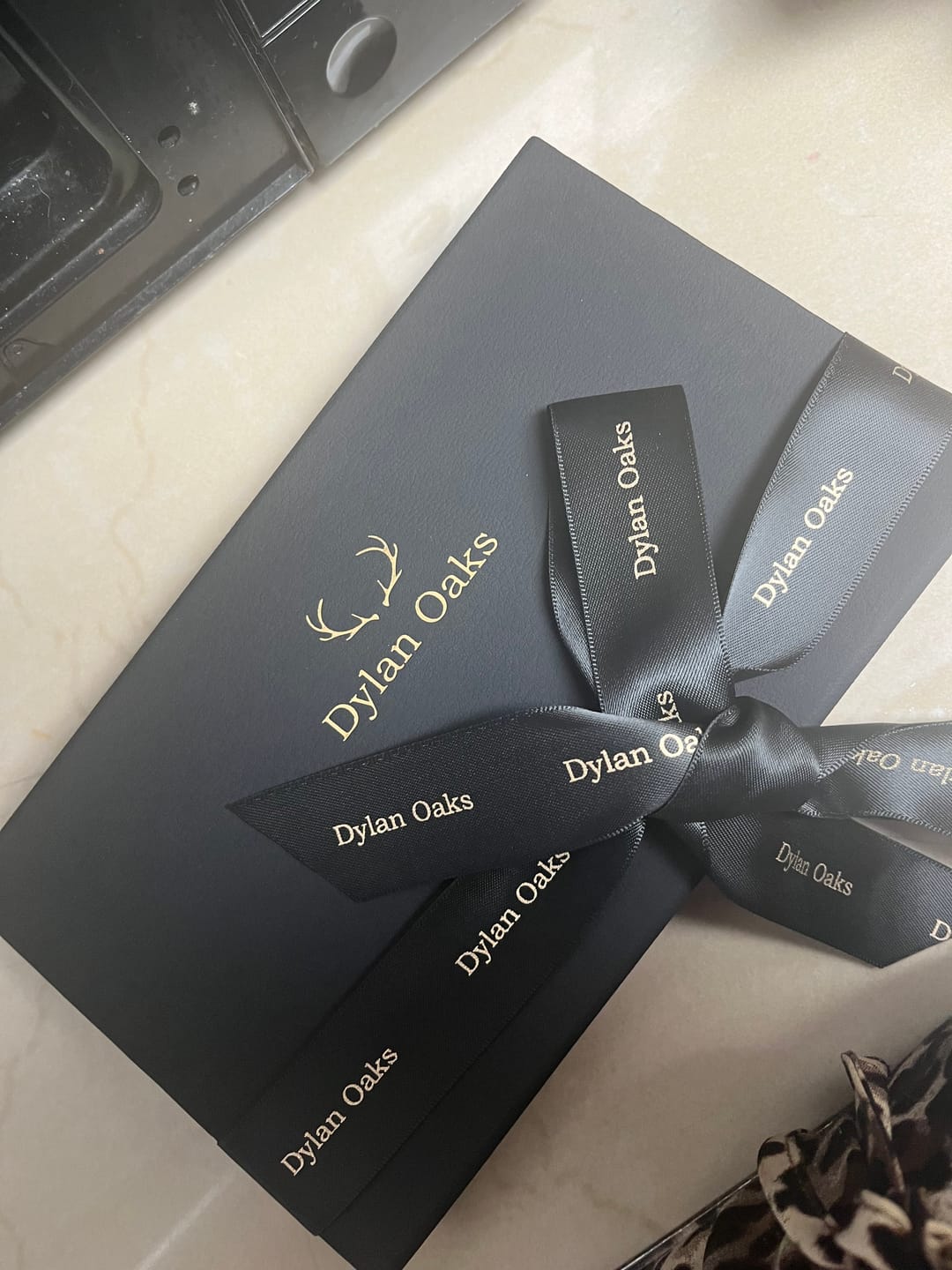 Customer photo review of The Engraved Bracelet Gold