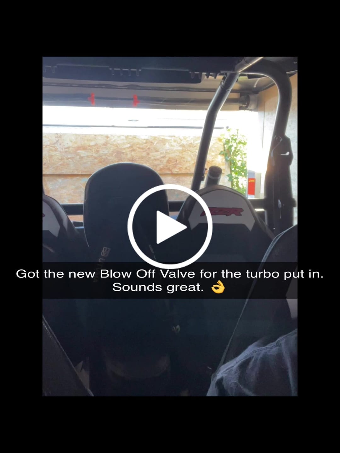 Customer video review of RPM Polaris RZR Turbo XPT, PRO XP, Turbo R Blow Off Valve (BOV) Kit
