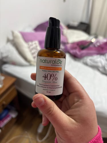 Customer photo review of Serum Antimanchas 30ml