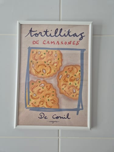 Customer photo review of Ilustración "Tortillitas de camarones" SIN MARCO