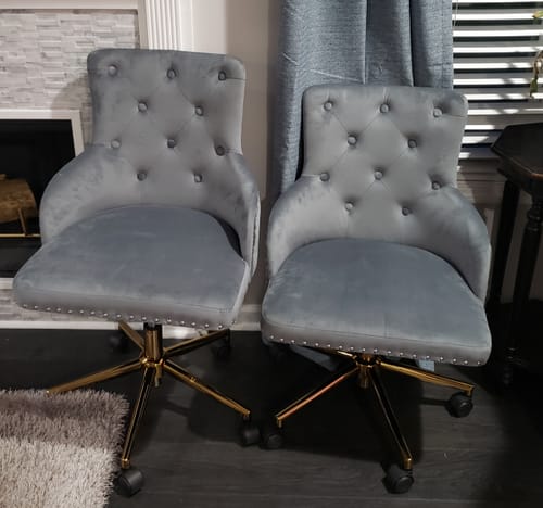 Customer photo review of Belden Desk Chair