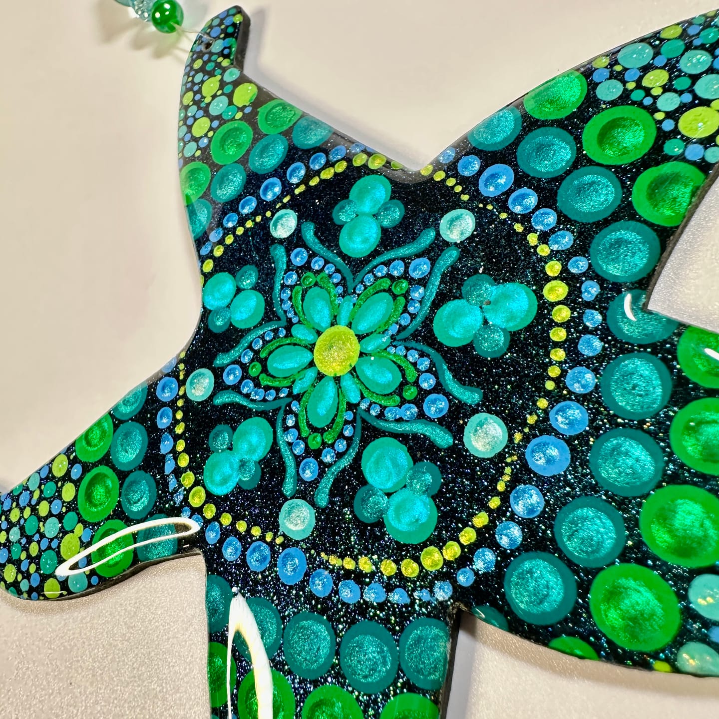 Customer photo review of Unfinished Wood Starfish Sea Star Shape - Craft - up to 46" DIY