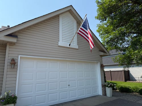 Customer photo review of 3' x 5' American Flag Set