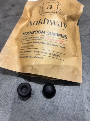 Customer photo review of 2-Month Mushroom Gummies