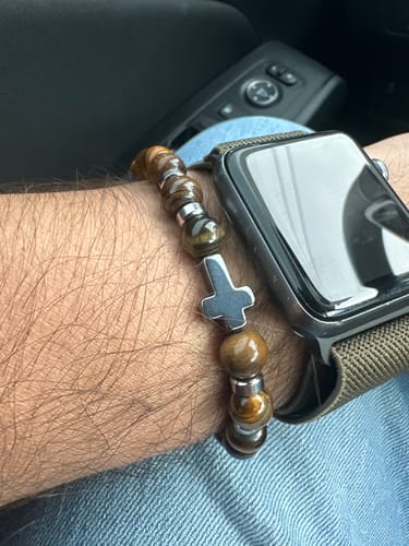 Customer photo review of Cross Wristband
