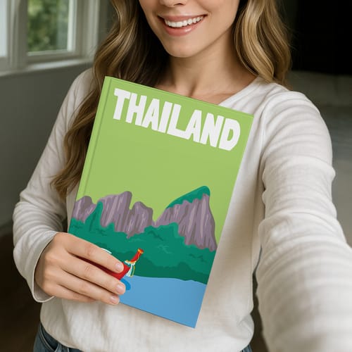 Customer photo review of Custom Travel Book