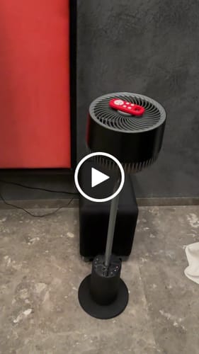 Customer video review of HALO v2 | 3D Air Circulation Fan with Mood Lamp
