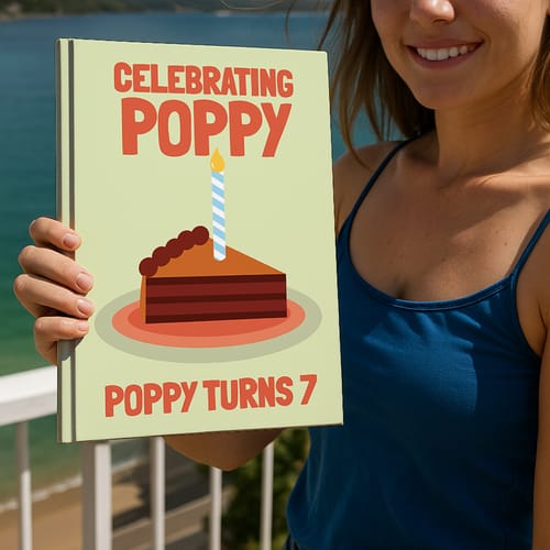 Customer photo review of Custom Pet Book