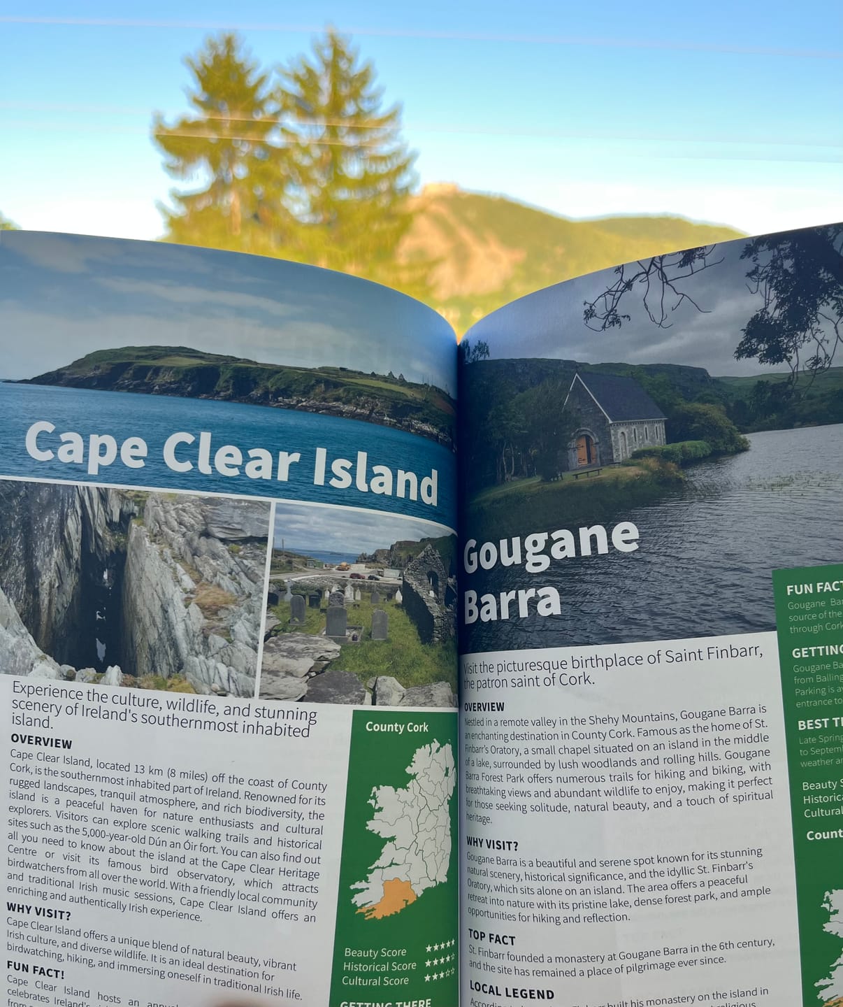 Customer photo review of The Irish Bucket List: 101 places to see in Ireland before you die