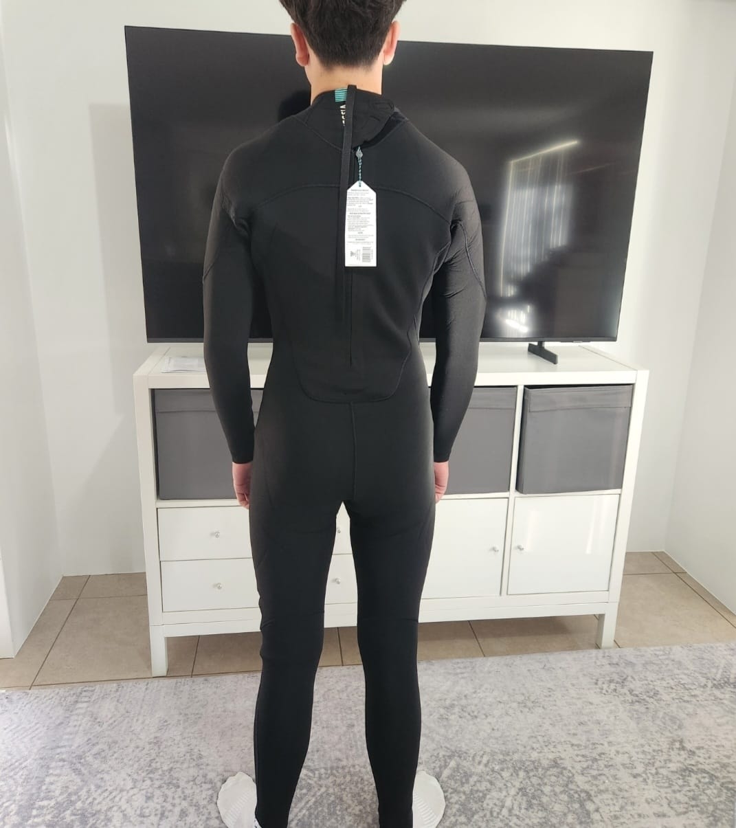 Customer photo review of 3/2 7 SEAS BACKZIP STEAMER