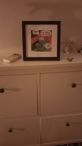 Customer photo review of Quadretto 20x20 - Ovunque io sia