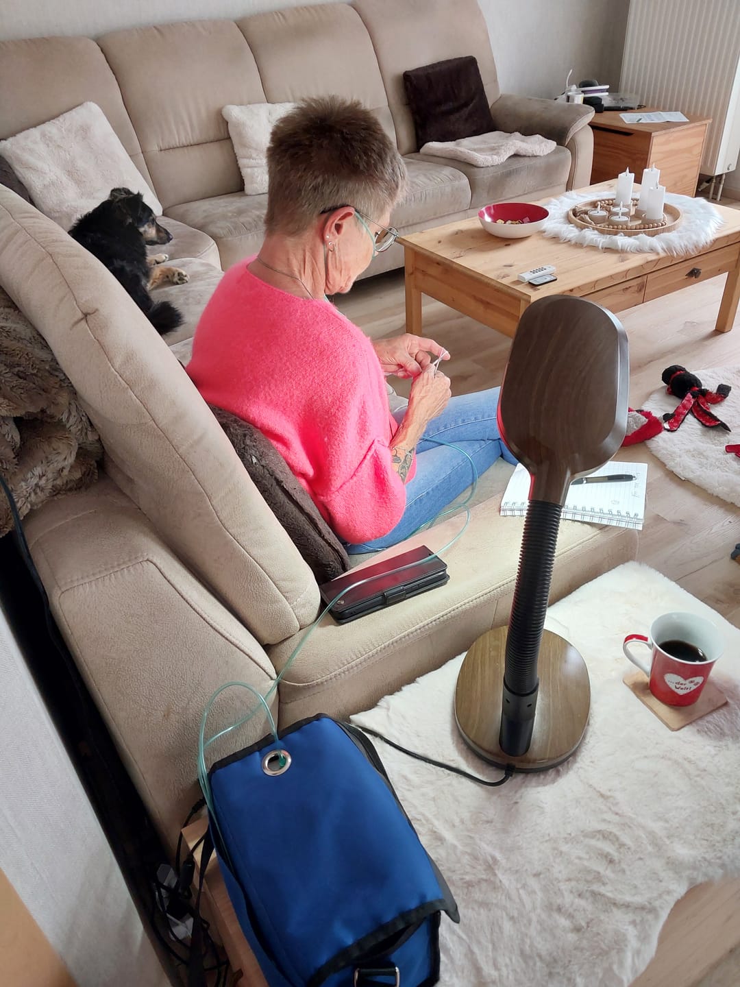 Customer photo review of VARON VL-2 Light 3L/min Kontinuierlicher tragbarer Sauerstoff-Konzentrator mit Akku, CE-geprüft