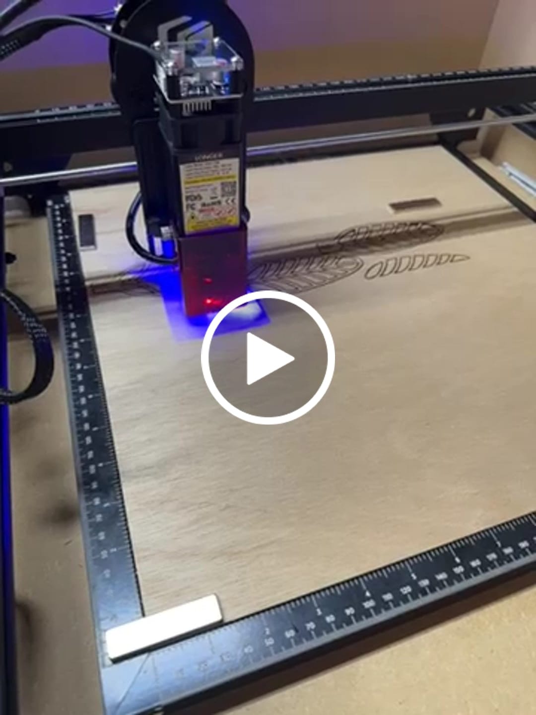 Customer video review of Longer RAY5 10W/20W Laser Engraver