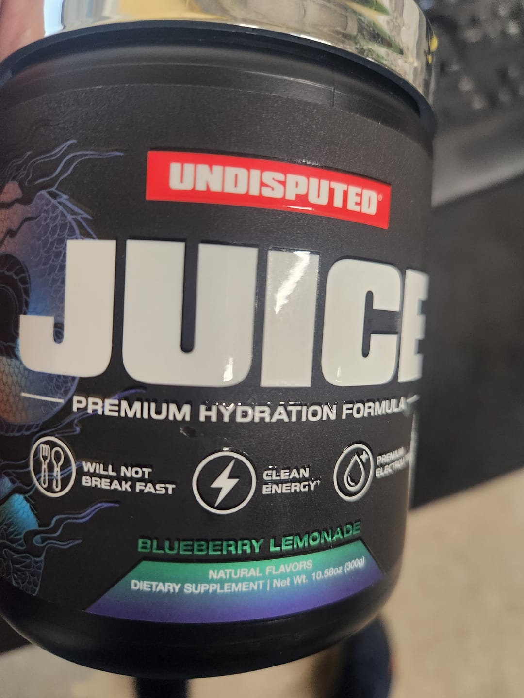 Customer photo review of Dragon JUICE [Electrolytes]