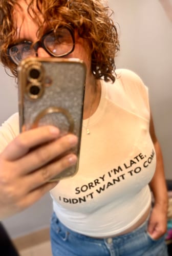 Customer photo review of SORRY I'M LATE, I DIDN'T WANT TO COME