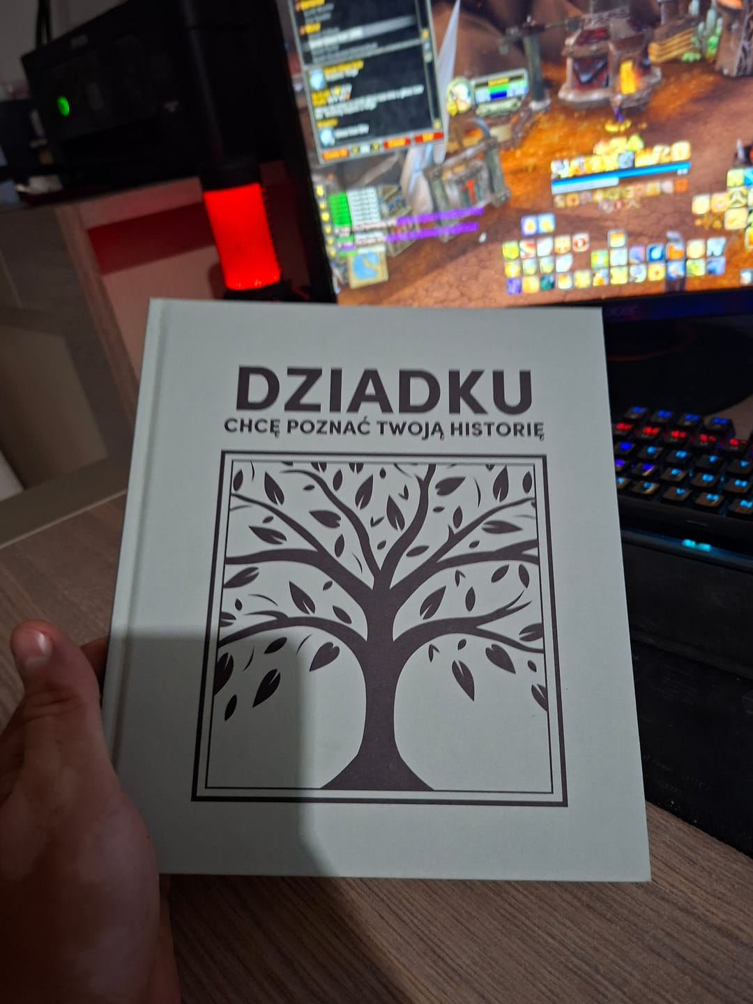 Customer photo review of DZIADKU chcę poznać Twoją historię  - Książka na Pokolenia