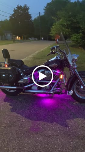 Customer video review of Easy Install Moto LED Light Kit