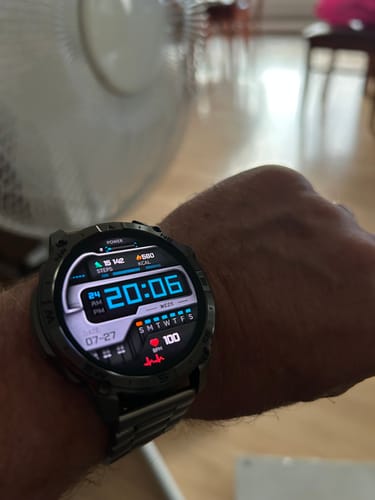 Customer photo review of ZE™ Force Smartwatch – Power Your Day, Track Your Way