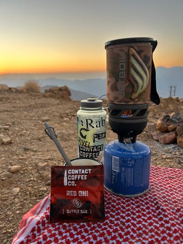 Customer photo review of Single Serve Coffee Bags - Red On!