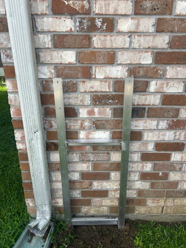 Customer photo review of Wall Mounted Hose Reel-Stainless Steel-Heavy Duty