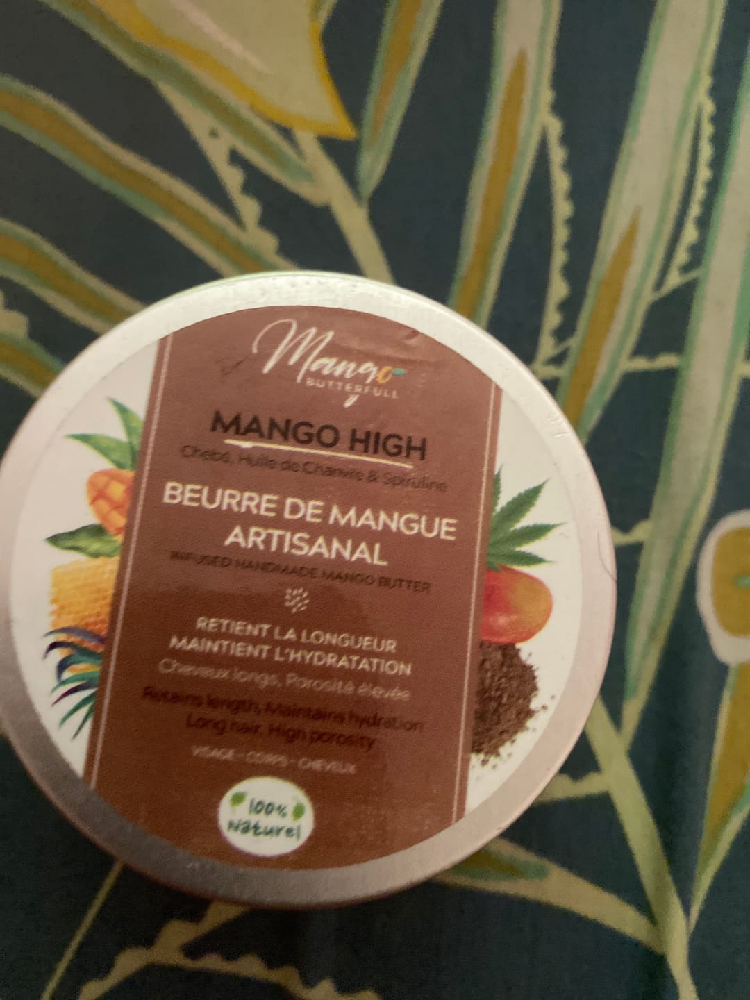 Customer photo review of Beurre de mangue artisanal HIGH