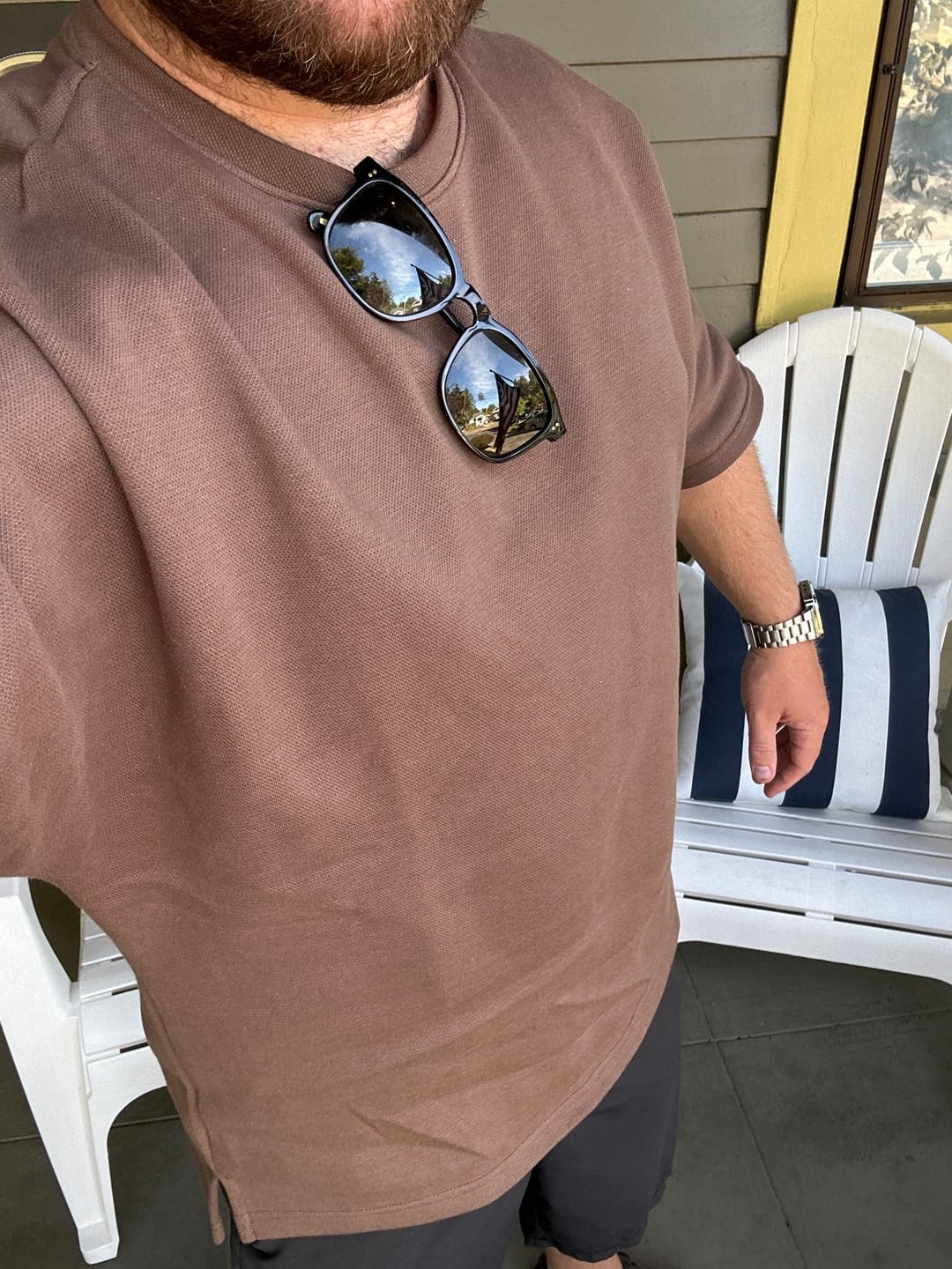 Customer photo review of Oba Oversized Shirt