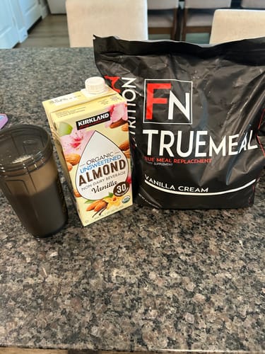 Customer photo review of True Meal Low Carb Meal Replacement