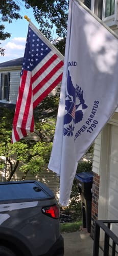 Customer photo review of 3' x 5' American Flag